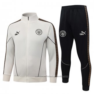 Chandal de Chaqueta del Manchester City 26/27 Crema