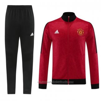 Chandal de Chaqueta del Manchester United 23/24 Rojo