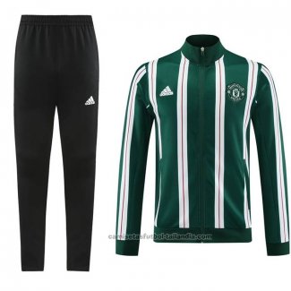 Chandal de Chaqueta del Manchester United 23/24 Verde