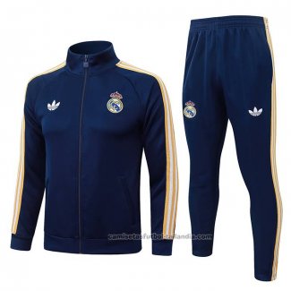 Chandal de Chaqueta del Real Madrid Nino 2026/27 Azul