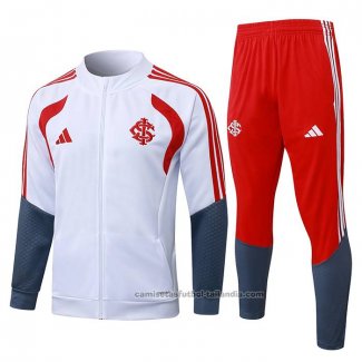 Chandal de Chaqueta del SC Internacional Nino 26/27 Blanco