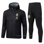 Chandal de Rompevientos del AC Milan 25/26 Negro