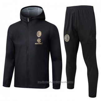 Chandal de Rompevientos del AC Milan 25/26 Negro