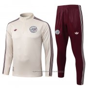 Chandal de Sudadera del Ajax 25/26 Amarillo