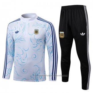Chandal de Sudadera del Argentina 26/27 Blanco