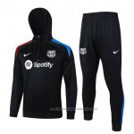 Chandal de Sudadera del Barcelona 24/25 Negro