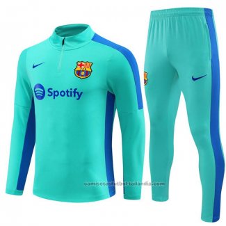 Chandal de Sudadera del Barcelona 23/24 Verde