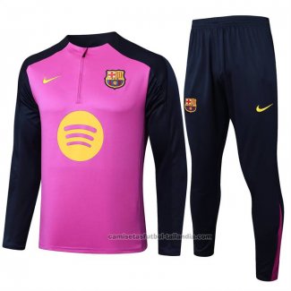 Chandal de Sudadera del Barcelona 25/26 Purpura