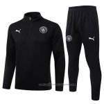 Chandal de Sudadera del Manchester City Nino 25/26 Negro
