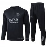 Chandal de Sudadera del Paris Saint-Germain 25/26 Negro