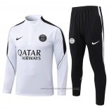 Chandal de Sudadera del Paris Saint-Germain 26/27 Blanco