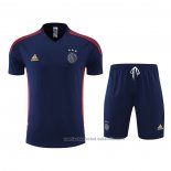 Chandal del Ajax Manga Corta 22/23 Azul - Pantalon Corto