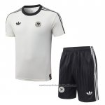 Chandal del Alemania Manga Corta 26/27 Crema - Pantalon Corto