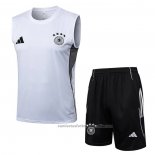 Chandal del Alemania Sin Mangas 25/26 Blanco