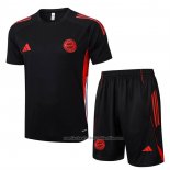 Chandal del Bayern Munich Manga Corta 25/26 Negro - Pantalon Corto