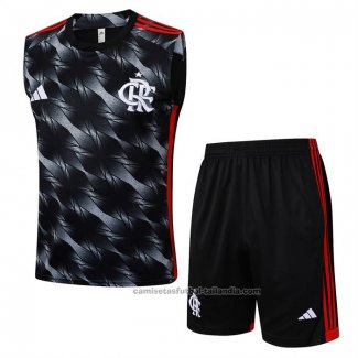 Chandal del Flamengo Sin Mangas 25/26 Negro