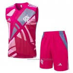Chandal del Flamengo Sin Mangas 25/26 Rosa