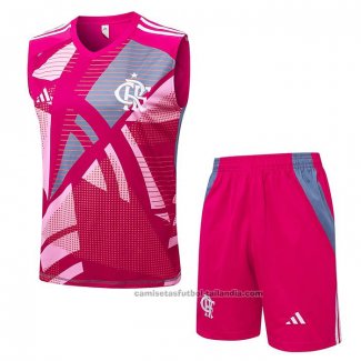 Chandal del Flamengo Sin Mangas 25/26 Rosa