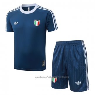 Chandal del Italia Manga Corta 26/27 Azul - Pantalon Corto