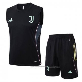 Chandal del Juventus Sin Mangas 25/26 Negro