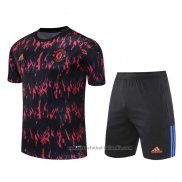 Chandal del Manchester United Manga Corta 2022 Rojo - Pantalon Corto