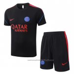 Chandal del Paris Saint-Germain Manga Corta 2026/27 Negro - Pantalon Corto