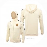 Chaqueta con Capucha del Manchester United 23/24 Amarillo