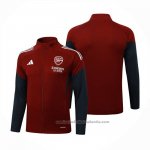 Chaqueta del Arsenal 25/26 Rojo Negro
