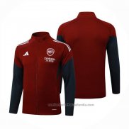 Chaqueta del Arsenal 25/26 Rojo Negro