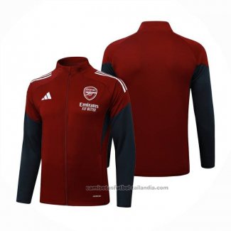 Chaqueta del Arsenal 25/26 Rojo Negro