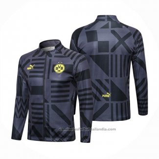 Chaqueta del Borussia Dortmund 22/23 Negro y Gris