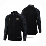 Chaqueta del Paris Saint-Germain Jordan 23/24 Negro