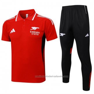 Conjunto Polo del Arsenal 25/26 Rojo