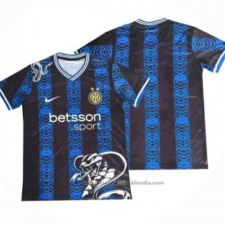 Tailandia Camiseta Inter Milan Special 24/25 Azul Negro