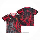Tailandia Camiseta Real Madrid Dragon 25/26 Rojo Negro
