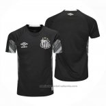 Tailandia Camiseta Santos Portero 2025 Negro