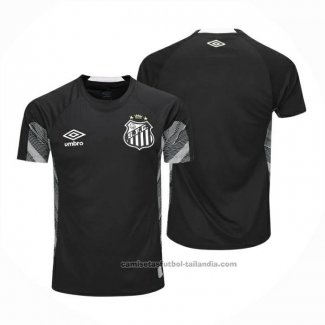 Tailandia Camiseta Santos Portero 2025 Negro