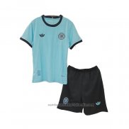 Camiseta Alemania 125 Aniversario Nino 2025 Azul