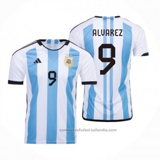 Camiseta Argentina Jugador Alvarez 1ª 2022