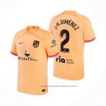 Camiseta Atletico Madrid Jugador J.M.Gimenez 3ª 22/23