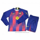 Camiseta Barcelona 1ª Manga Larga Nino 25/26