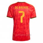 Camiseta Belgica Jugador Kevin De Bruyne 1ª 2026
