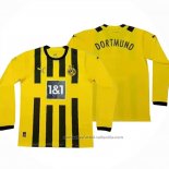 Camiseta Borussia Dortmund 1ª Manga Larga 22/23