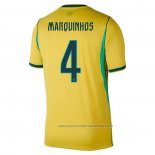 Camiseta Brasil Jugador Marquinhos 1ª 2026