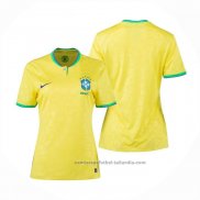 Camiseta Brasil 1ª Mujer 2022