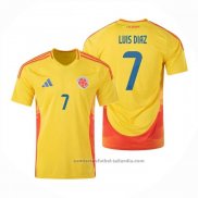 Camiseta Colombia Jugador L.Diaz 1ª 2024