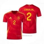 Camiseta Espana Jugador Carvajal 1ª 2024