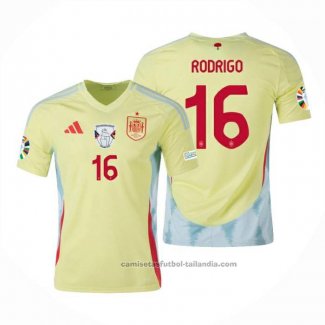 Camiseta Espana Jugador Rodrigo 2ª 2024