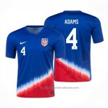 Camiseta Estados Unidos Jugador Adams 2ª 2024