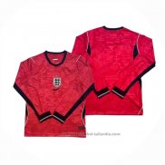 Camiseta Inglaterra 2ª Manga Larga 2026